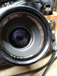Vtg Miranda 35mm Film Camera with 5cm 1:1.9 lens Shutter Works