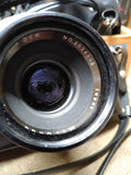 Vtg Miranda 35mm Film Camera with 5cm 1:1.9 lens Shutter Works