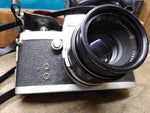 Vtg Miranda 35mm Film Camera with 5cm 1:1.9 lens Shutter Works