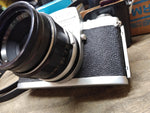 Vtg Miranda 35mm Film Camera with 5cm 1:1.9 lens Shutter Works