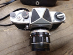 Vtg Miranda 35mm Film Camera with 5cm 1:1.9 lens Shutter Works