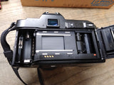 Vtg Minolta 5000 AF Maxxum 35mm SLR Film Camera 28 70mm lens Shutter Works