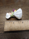 Vtg 3 Pc Bone China Mini Lot Napcoware Flower Girl Of The Month Figurines Minty!