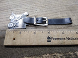 Vtg Caterpillar Front End Loader Pocket Watch Fob Cleveland Bros Harrisburg Pa