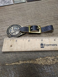 Vtg L.B. Smith Inc. Brass Pocket Watch Fob Lasting Bonafide Service Good Shape!