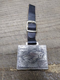 Vtg Blaw Knox Asphalt And Concrete Paving Equipment Pocket Watch Fob Nice!