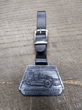 Vtg Austin Western Graders Rollers Sweepers Cranes Pocket Watch Fob Aurora ILL!