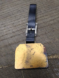 Vtg Highway Equipment Co Brass Pocket Watch Fob Pittsburgh Erie DuBois Nice!