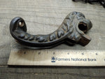 Vtg Antique 4 Piece Set Cast Iron Lion Head Table Legs? Shelf Brackets? Nice!