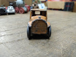 Vtg Tootsietoy Diecast 4651 Fageol Bus Metal Wheels Orange Paint Needs 2 Wheels
