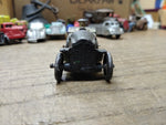 Vtg C.A.W Charles A Wood Metal Slush Mold Toy Roadster Car Steel Wheels 1930's