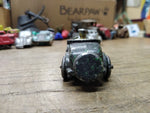 Vtg C.A.W Charles A Wood Metal Slush Mold Toy Roadster Car Steel Wheels 1930's