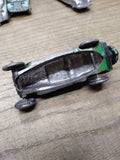 Vtg C.A.W Charles A Wood Metal Slush Mold Toy Roadster Car Steel Wheels 1930's