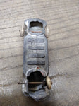 Vtg Barclay Towing Truck Wrecker Metal Slush Mold Toy Rubber Wheels 1930's