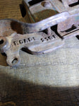 Vtg Arcade Cast Iron Stake Bed Truck #213 Steel Wheels Die Cast 5" Need 2 Wheels