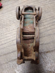 Vtg Arcade Cast Iron Stake Bed Truck #213 Steel Wheels Die Cast 5" Need 2 Wheels