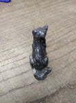 Vtg Diecast Slush Mold Collie Dog Toy Painted Miniature Doll House Figure 1.5"H