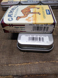 Vtg 1997 98 Zippo Lighter Counter Display 8 Camel Joe Lighters Tins Box Sealed!