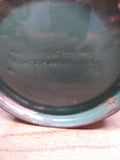 Vtg 1974 Coleman Green Camping Lantern Model 220H Gas Dual Mantel Pyrex Globe