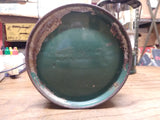 Vtg 1974 Coleman Green Camping Lantern Model 220H Gas Dual Mantel Pyrex Globe