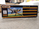 NOS Matchbox FOKKER D XXI 172 Scale Plastic Model Airplane Kit #40144 Orig Box!