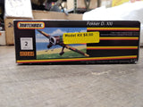 NOS Matchbox FOKKER D XXI 172 Scale Plastic Model Airplane Kit #40144 Orig Box!