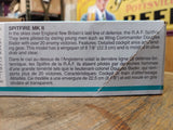 Vtg NOS MONOGRAM Spitfire MK II 1:48 Scale RAF Fighter Plane Plastic Model Kit