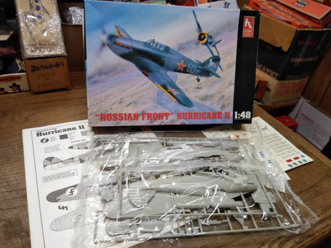 Vtg NOS Hobby Craft Russian Hurricane II 1:48 Scale Fighter Plane Model Kit