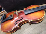 Vtg Antonius Stradivarius Violin Copy Faciebat Cremona 1713 1/2 W Germany w/Case