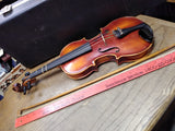 Vtg Antonius Stradivarius Violin Copy Faciebat Cremona 1713 1/2 W Germany w/Case