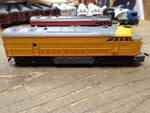 Vtg 2 Pc HO Scale AHM Diesel Locomotive Lot 1041 Union Pacific 370 New Haven