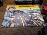 Vtg American Flyer Chicago Northwestern Train Set Steam Engine Tender Cars Boxes