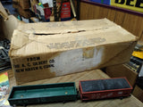Vtg American Flyer Chicago Northwestern Train Set Steam Engine Tender Cars Boxes