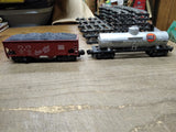 Vtg American Flyer Chicago Northwestern Train Set Steam Engine Tender Cars Boxes
