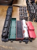 Vtg American Flyer Chicago Northwestern Train Set Steam Engine Tender Cars Boxes