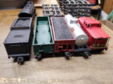 Vtg American Flyer Chicago Northwestern Train Set Steam Engine Tender Cars Boxes