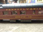 Vtg 6 Pc Rivarossi HO Scale PRR Car Lot Observation US Mail 2x Dining 2x Pullman
