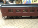 Vtg 6 Pc Rivarossi HO Scale PRR Car Lot Observation US Mail 2x Dining 2x Pullman