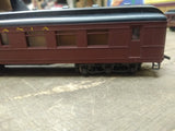 Vtg 6 Pc Rivarossi HO Scale PRR Car Lot Observation US Mail 2x Dining 2x Pullman