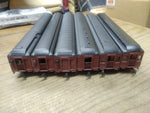 Vtg 6 Pc Rivarossi HO Scale PRR Car Lot Observation US Mail 2x Dining 2x Pullman
