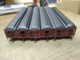 Vtg 6 Pc Rivarossi HO Scale PRR Car Lot Observation US Mail 2x Dining 2x Pullman