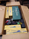 Vtg American Flyer Chicago Northwestern Train Set Steam Engine Tender Cars Boxes