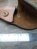 Civil War CS Stamped Confederate M1858 Pistol Revolver Natural Leather Holster