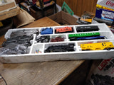 Vtg O27 Gauge Lionel Black River Train Set Steam Engine Tender 5 Cars Box Works+