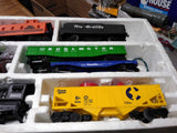 Vtg O27 Gauge Lionel Black River Train Set Steam Engine Tender 5 Cars Box Works+