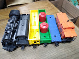 Vtg O27 Gauge Lionel Black River Train Set Steam Engine Tender 5 Cars Box Works+