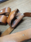 Galco RH Holster #248 & Double Magazine SCL22 Shoulder Holster Tan Leather Nice!