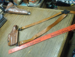 Galco RH Holster #248 & Double Magazine SCL22 Shoulder Holster Tan Leather Nice!