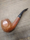 Vtg Kaywoodie Super Grain Bent Rustic Smoking Tobacco Pipe w/3 Hole Stinger!