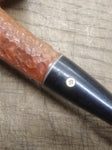Vtg Kaywoodie Super Grain Bent Rustic Smoking Tobacco Pipe w/3 Hole Stinger!
